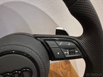 AUDI SLINE VOLANT MULTIFUNKCNY S PÁDLAMI A3 A4 A5 A6 Q5 Q7 - 10