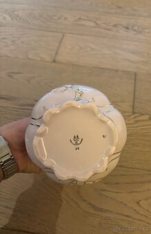 Růžový porcelán s pomněnkami-HC Chodov sada - 10