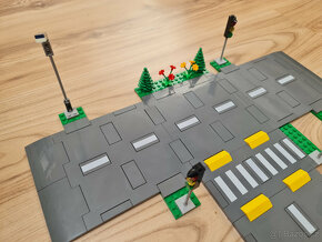 Lego city silnice + příslušenství + cesty nové - 10