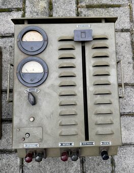 Vojenská elektrocentrála NS600 + náhradní díly - 10