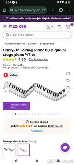 Carry-On Folding Piano 88 (klavesy) - 10