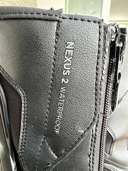 Kožená kombinéza FLM + boty Dainese Nexus - 10