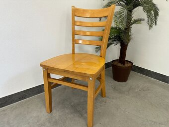 29kusů Masivní dřevěné židle do restaurace - 10