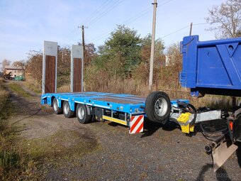 Přívěs na kompresor vrtná souprava bagry - 10