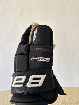 ✅ Hokejové rukavice BAUER PRO SERIES SR - č. 15 - BLACK ✅ - 10