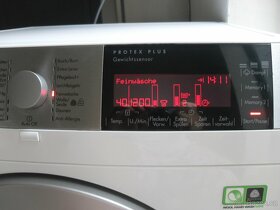 LUXUSNÍ PRAČKA AEG-9KG,NEJVYŠŠÍ MODEL 9,tř.A+++,PARNÍ PROGRA - 10