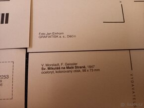 Pohlednice  - Praha (cena set). - 10