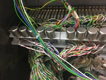 Vintage studiový mixážní pult, Switchcraft TT, Patchbay, Sif - 10