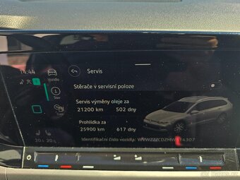 Golf VIII 2,0TDi 85KW LIFE 2021 152tkm DIG.KLIMA, NAVI, ALU - 10