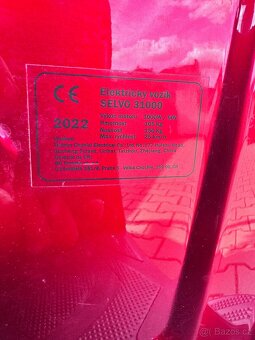 Elektrická tříkolka pro seniory Selvo 31000 - 10