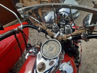 Predám Harley Davidson+ sidecar WLC 750cm3 - 10