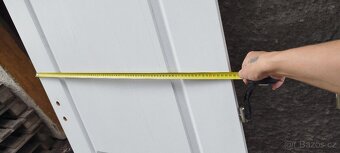Interiérové dveře bílé dřevo 80 cm - 10