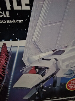 Vintage Star Wars Imperial Shuttle v krabici (s nepoužitým o - 10