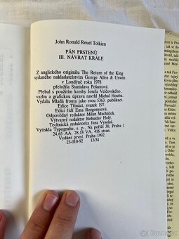 J.R.R. Tolkien Pán prstenů: Návrat krále - r.1992 - 10