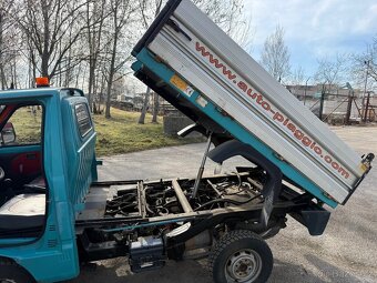 Piaggio Porter, 4x4, sklápěč, radlice - 10