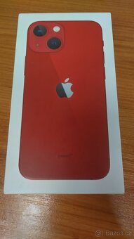Apple Phone 13mini 128GB RED, skvělý stav, bater85%,zár.12m - 10