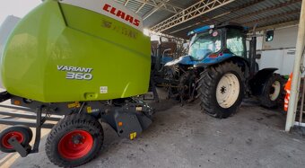 Balíkovač lis na guľaté balíky claas variant 360 - 10