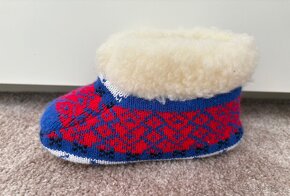 Nove detske vlnene papuce - vel.24 - 10