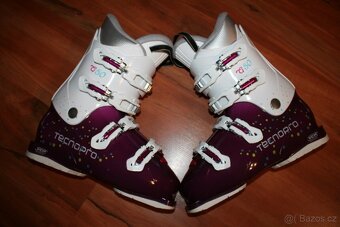 dámske lyže Wedze drevene jadro 156 cm - 10