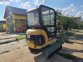 Caterpillar 301.8 roztahovací podvozek vaha 1.8t 3x lžíce sv - 10