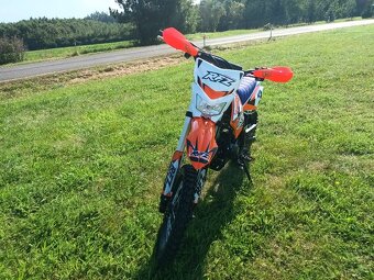 Pitbike By Apollo Jaguar 125cc 17/14 E-Start oranžová - 10