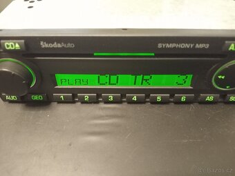 Autorádio škoda auto Symphony MP3 - 10