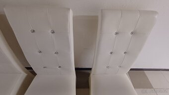 skleněný stul ze židlemi - 10