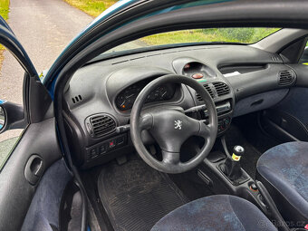 Peugeot 206 1.4i 55kW, Úsporné, Nová STK - 10