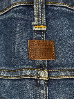 G-Star jeans pánské, 33/32,slim,modré,luxusní,top - 10