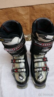 LYŽE FISCHER VIRON 6.6 165CM/LYŽÁKY SALOMON 28 - 10