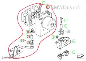 ‼️Řídící jednotka ABS+ASC - BMW - 10