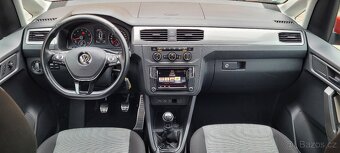 VW Caddy 1,4 TSi 92kW benzín DPH Bi-Xenony Comfortline - 10