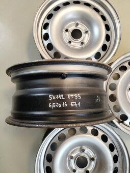 Disky na Volkswagen 5x112 ET33 6,5Jx16" 57,1 - sada 4ks - 10