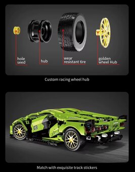 Programovatelná RC stavebnice - 718 dílků - 10