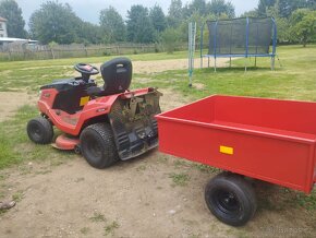 Přívěs - vozík D -TPS 400 za zahradní traktor - 10