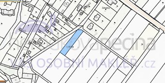 Stavební pozemek 1008 m2 Postoupky okr. Kroměříž. - 10