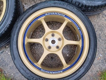 ADVAN RG1 17 5x100 ET45 17x7,5 subaru sti impreza wrx - 10