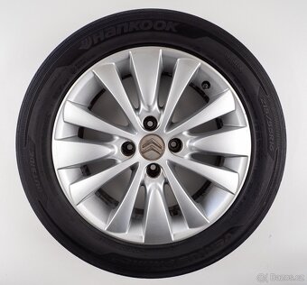 Citroen C4 - Originání 16" alu kola - Letní pneu - 10