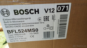 Vestavná Mikrovlnná trouba BOSCH BFL524MS0nové čti - 10
