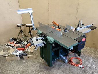 Kombinovaný stroj, pila, hoblovka, frézka, dlabačka - 10