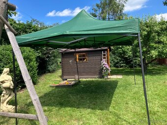 Nůžkový stan party stan prístřešek 3x4,5 m - 10
