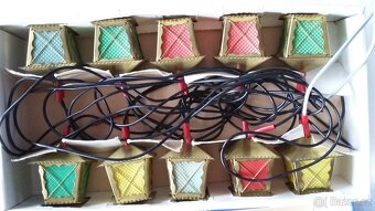 Staré vánoční lucerničky Světlušky Kovopodnik Topolčany - 10