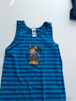 Nepromokavé kalhoty+ balíček oblečení vel 110/116 - 10