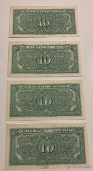 Bankovky 10 kčs bez data ( 1945 ) - 10