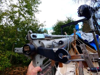 Loď / plachetnice na moře / inboard autopilot zateplená týk - 10