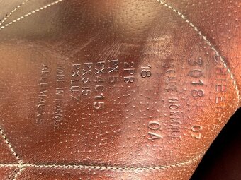 Sedlo Devoucoux Chiberta 17,5 Arcade Normale-TOP Stav - 10