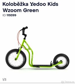 Koloběžka Yedoo Kids wzoom Green - 10