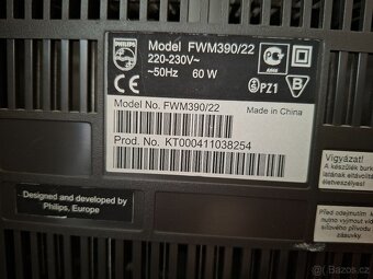 Prodám HiFi věž Philips FW M390 s Bluetooth - 10