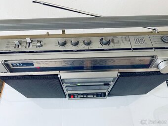 Radiomagnetofon/boombox Aiwa CS-660, rok 1981 - 10