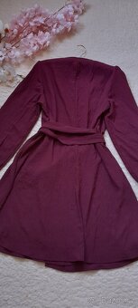 Shein elegantní zavinovací šaty s páskem - 10